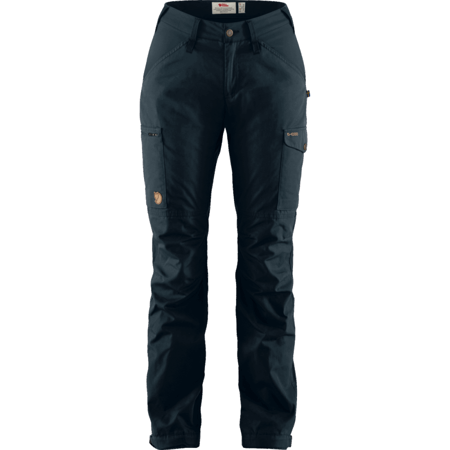 Dark Navy Fjällräven Outlets Kaipak Trousers Curved W
