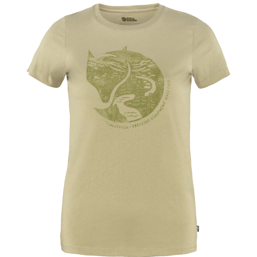 Fashion Arctic Fox Print T-Shirt W Fjällräven Outlets