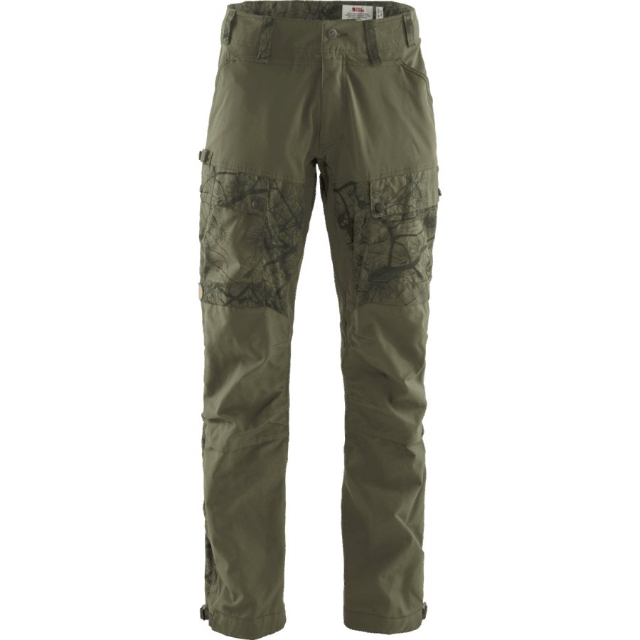 Fjällräven Outlets Lappland Hybrid Trousers M Green Camo-Laurel Green