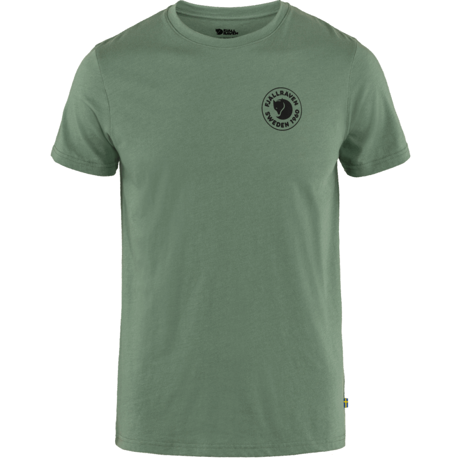 1960 Logo T-Shirt M Patina Green Fjällräven Outlets