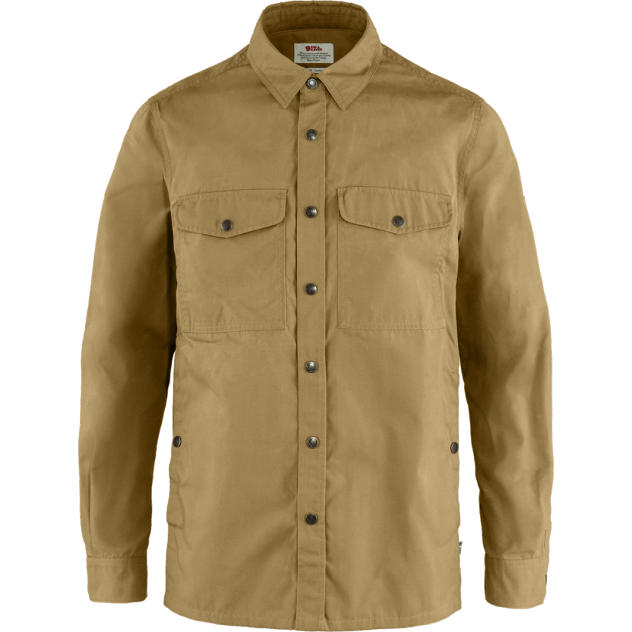 Singi Overshirt M Fjällräven Outlets Buckwheat Brown