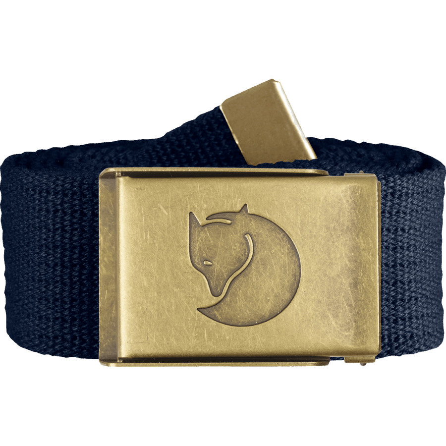 Mountain Grey Fjällräven Outlets Canvas Brass Belt 4Cm