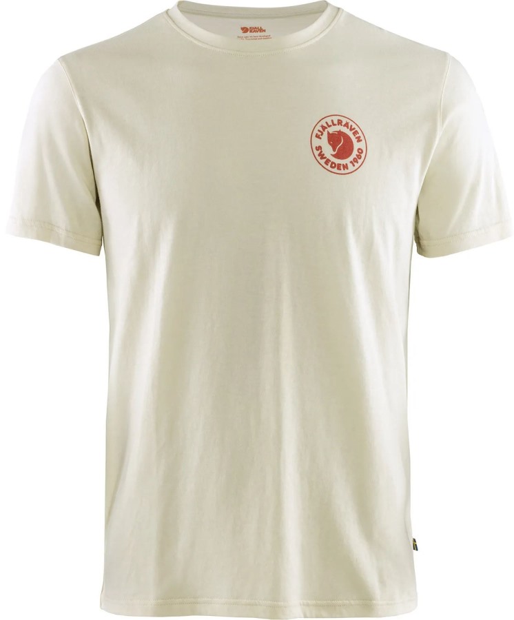 Chalk White Fjällräven Outlets 1960 Logo T-Shirt M