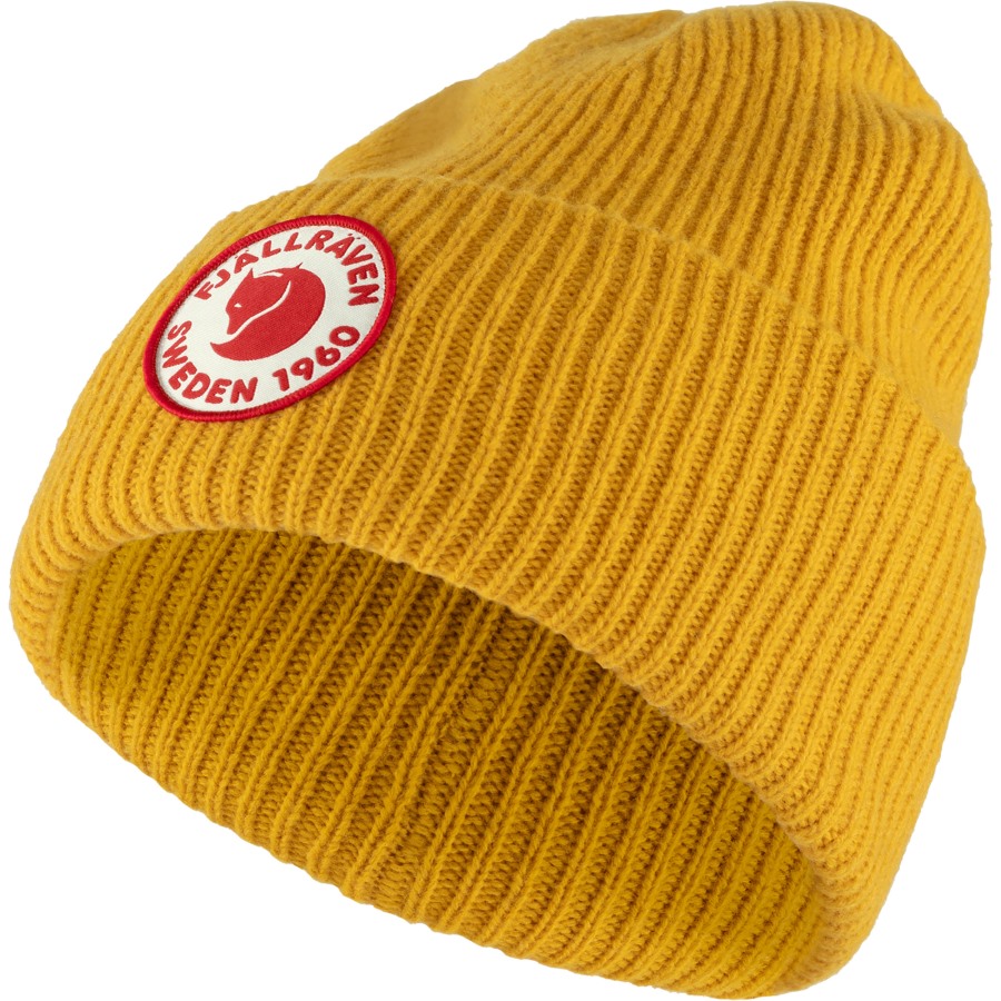 Mustard Yellow Fjällräven Outlets 1960 Logo Hat