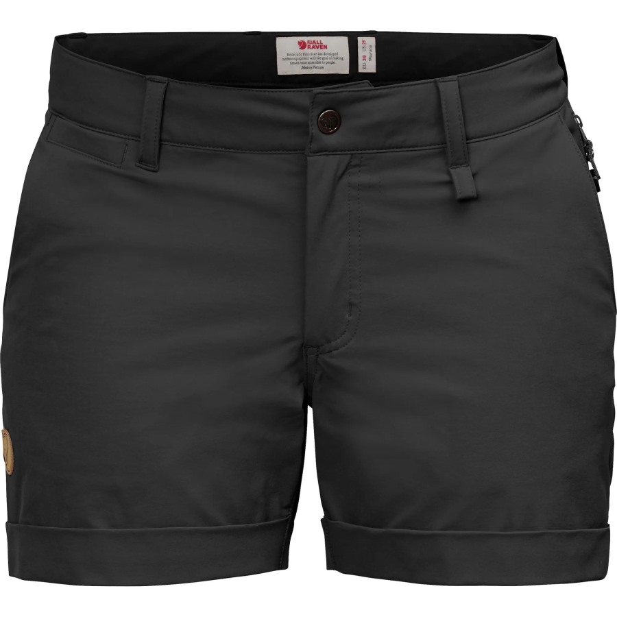 Black Abisko Stretch Shorts W Fjällräven Outlets