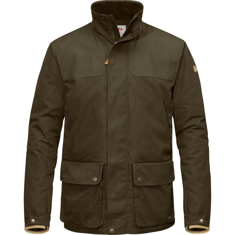 Srmland Padded Jacket M Dark Olive Fjällräven Outlets