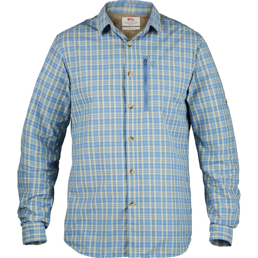 Fjällräven Outlets Abisko Hike Shirt Ls M Blue Ridge