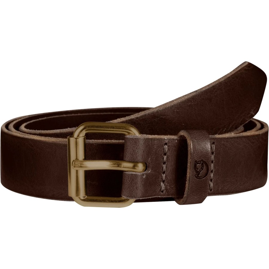 Leather Brown Singi Belt 2.5 Cm Fjällräven Outlets