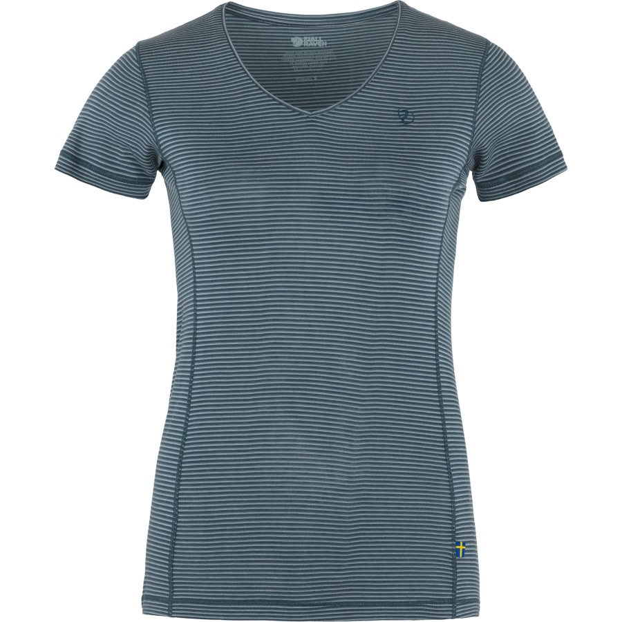 Indigo Blue Fjällräven Outlets Abisko Cool T-Shirt W