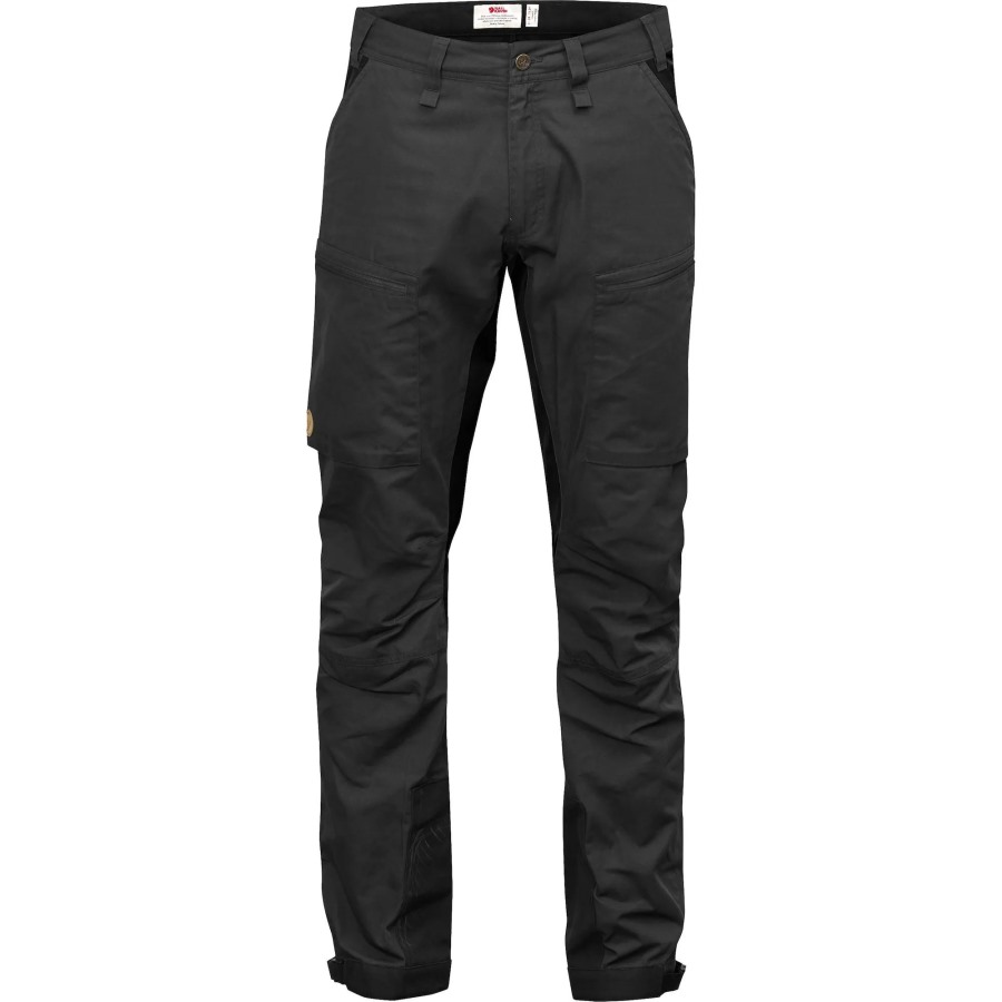 Fjällräven Outlets Dark Grey Abisko Lite Trekking Trousers M Long