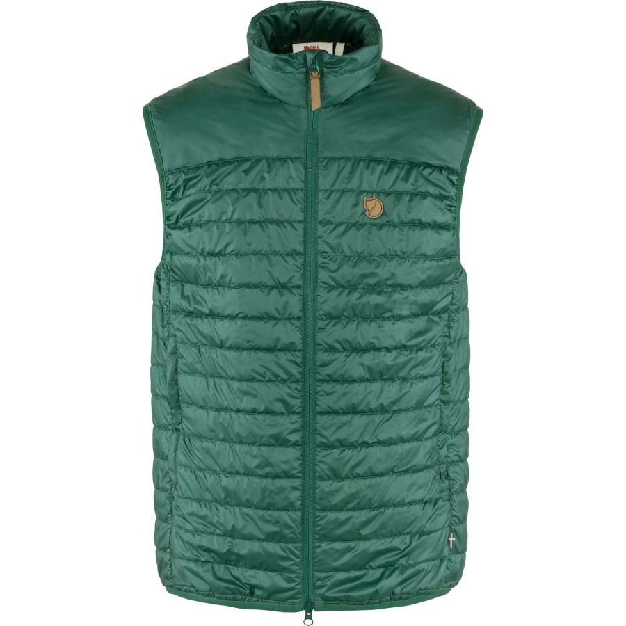 Arctic Green Fjällräven Outlets Abisko Padded Vest M
