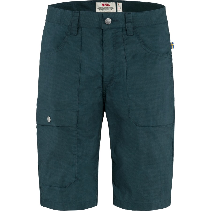 Dark Navy Fjällräven Outlets Vardag Lite Shorts M