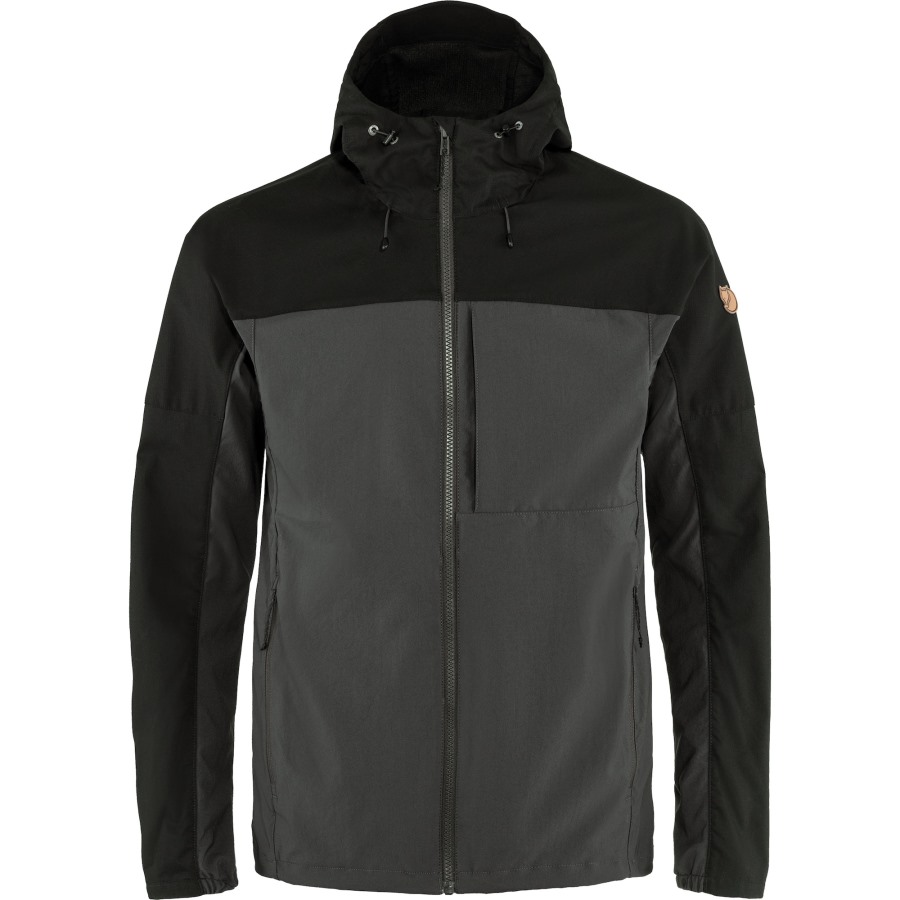 Fashion Abisko Midsummer Jacket M Dark Grey-Black Fjällräven Outlets