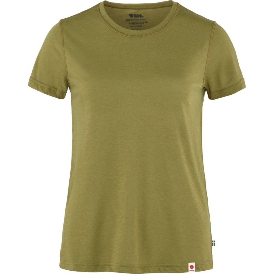 Moss Green High Coast Lite T-Shirt W Fjällräven Outlets