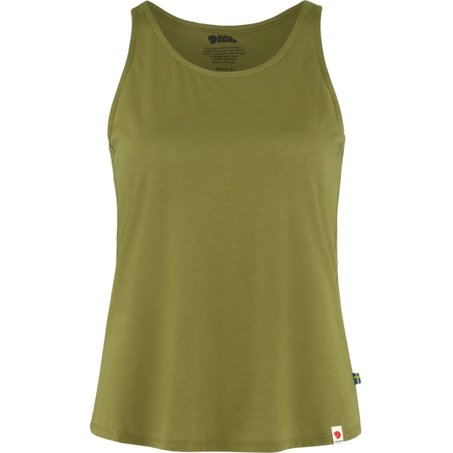 Moss Green High Coast Lite Tank Top W Fjällräven Outlets