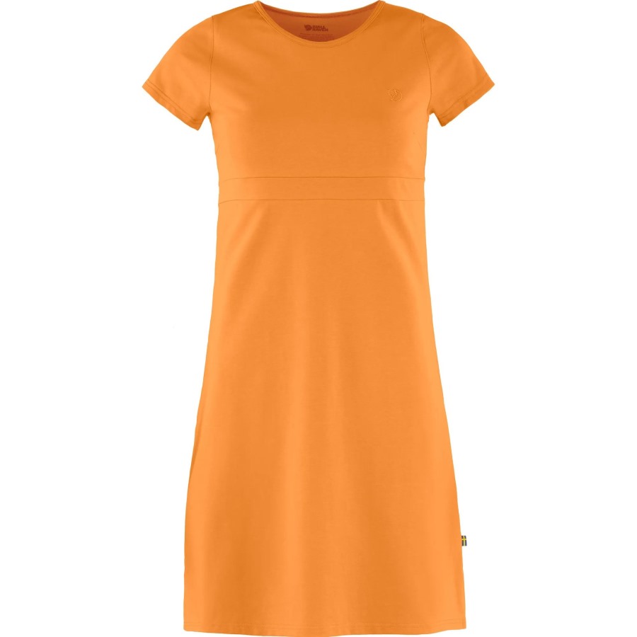 Spicy Orange High Coast Dress W Fjällräven Outlets