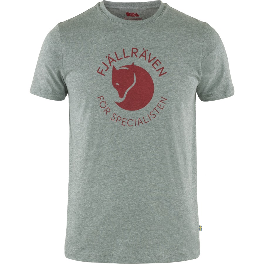 Fjällräven Outlets Grey Melange Fox T-Shirt M