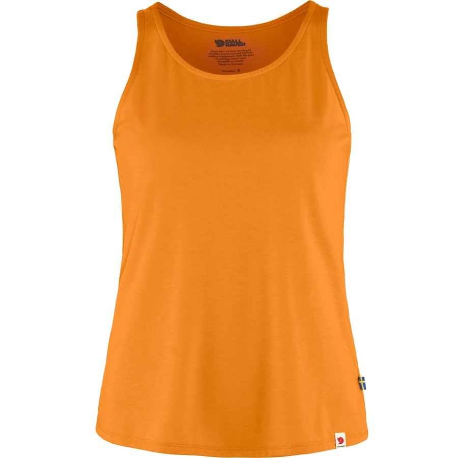 Spicy Orange Fjällräven Outlets High Coast Lite Tank Top W