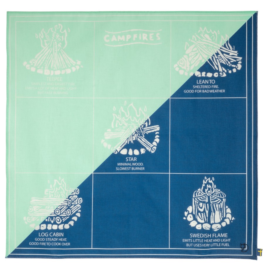 Campfire Bandana Coast Line-Sky Fjällräven Outlets