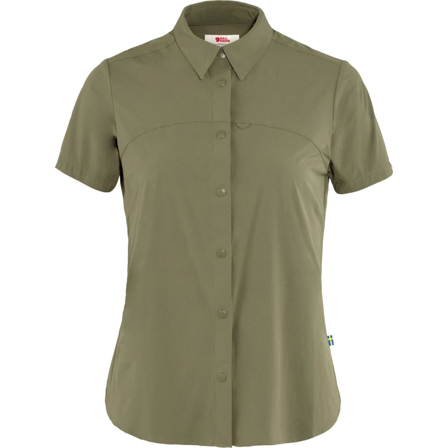 Fjällräven Outlets Green High Coast Lite Shirt Ss W