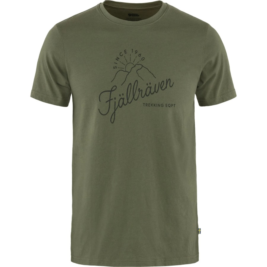 Sunrise T-Shirt M Fjällräven Outlets Laurel Green