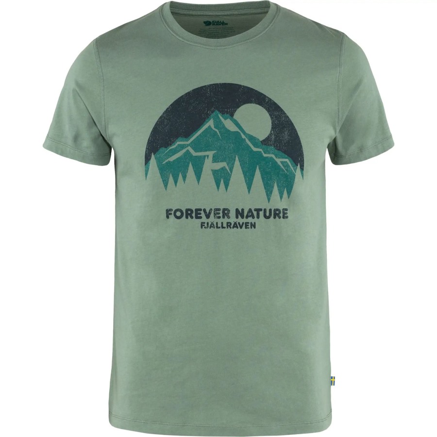 Patina Green Fjällräven Outlets Nature T-Shirt M