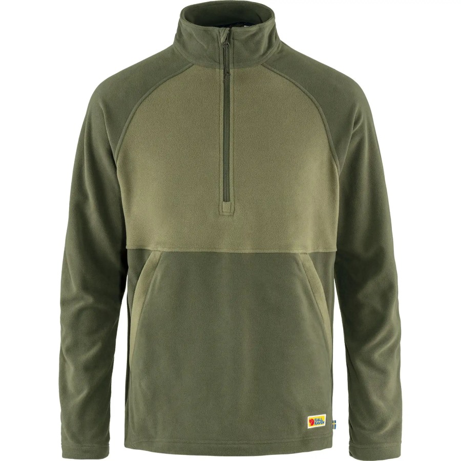 Laurel Green-Light Olive Fjällräven Outlets Vardag Lite Fleece M