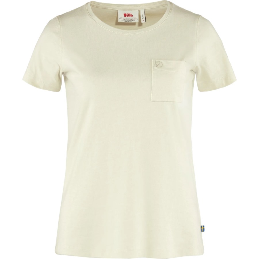 Övik T-Shirt W Chalk White Fjällräven Outlets Brand