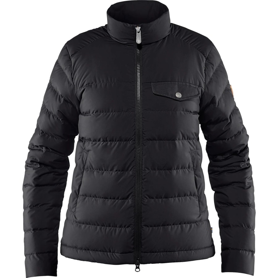 Fjällräven Outlets Black Greenland Down Liner Jacket W