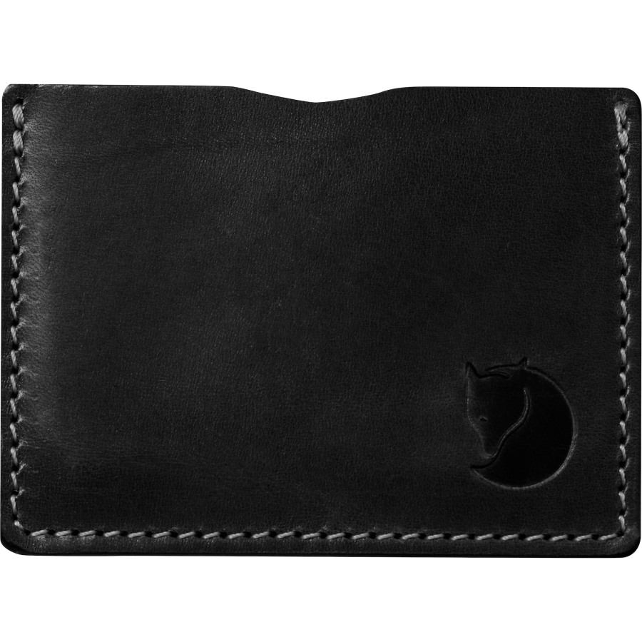 Black Övik Card Holder Fjällräven Outlets Brand