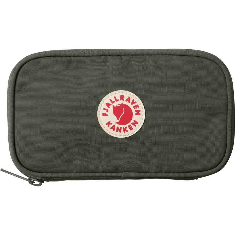 Kånken Travel Wallet Fjällräven Outlets Deep Forest