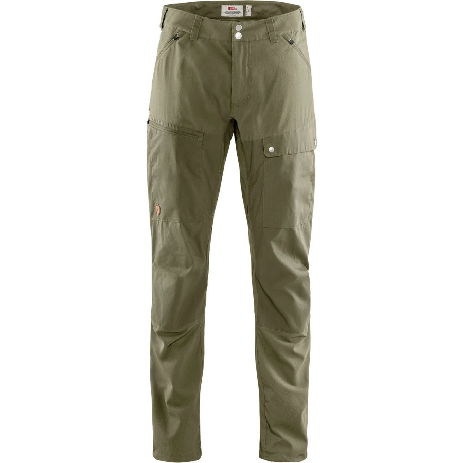 Abisko Midsummer Trousers M Reg Savanna-Light Olive Fjällräven Outlets