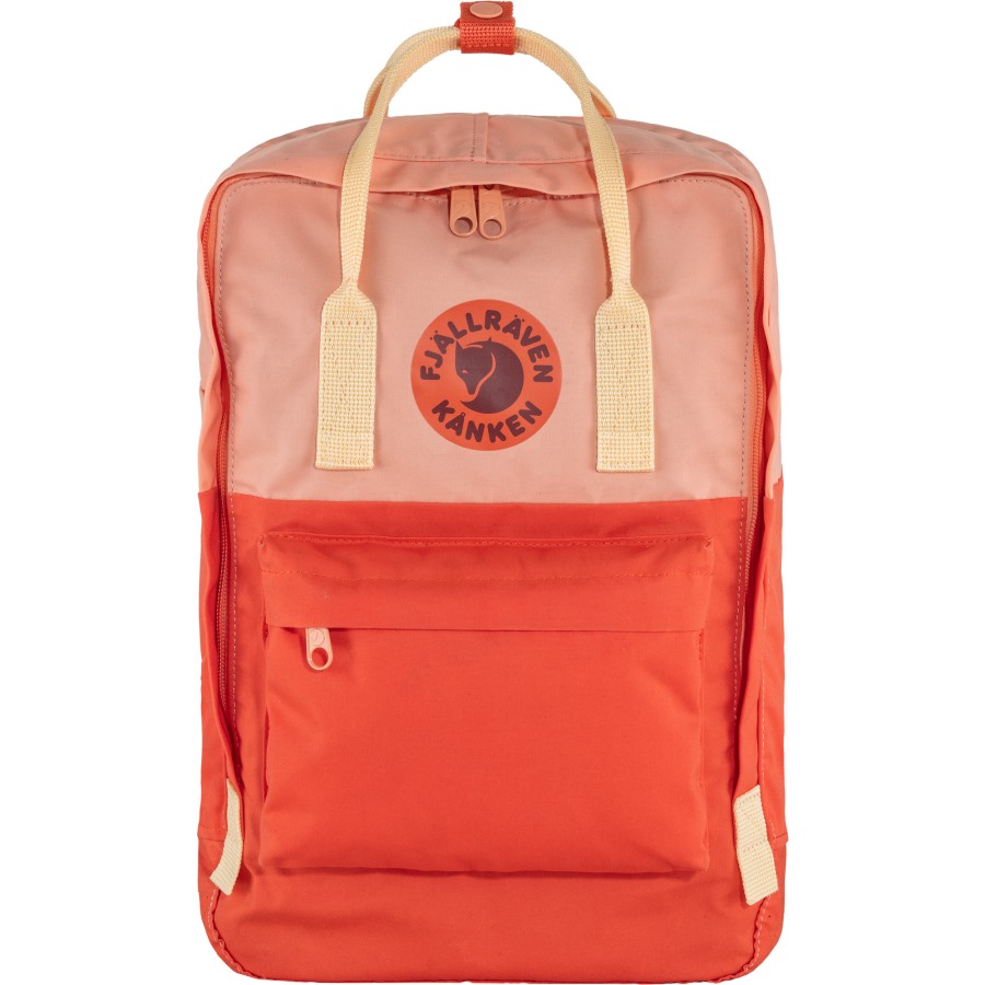 Kånken Art Laptop 15 Fjällräven Outlets Poppy Fields-Cotton Sky