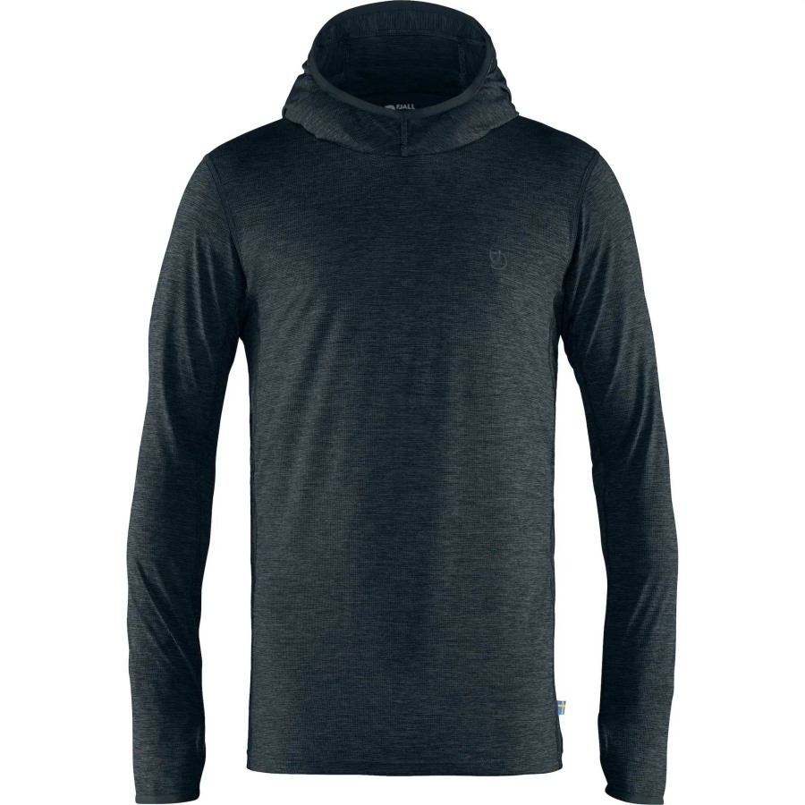 Dark Navy Abisko Sun Hoodie M Fjällräven Outlets