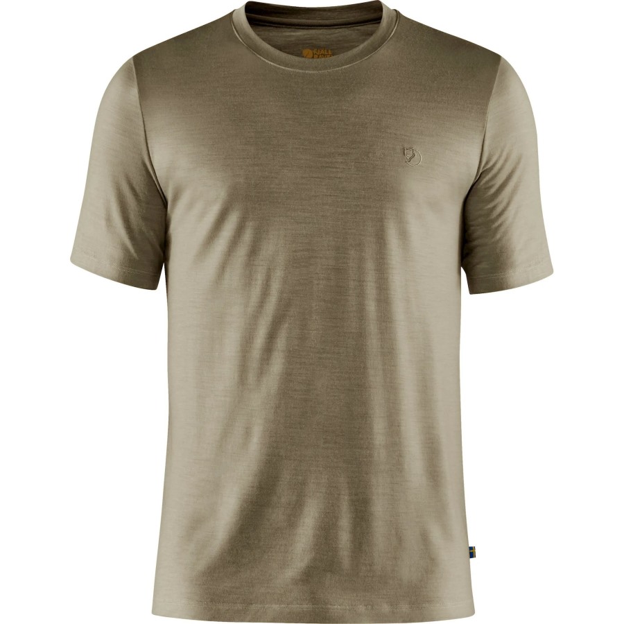 Olive Abisko Wool Ss M Fjällräven Outlets