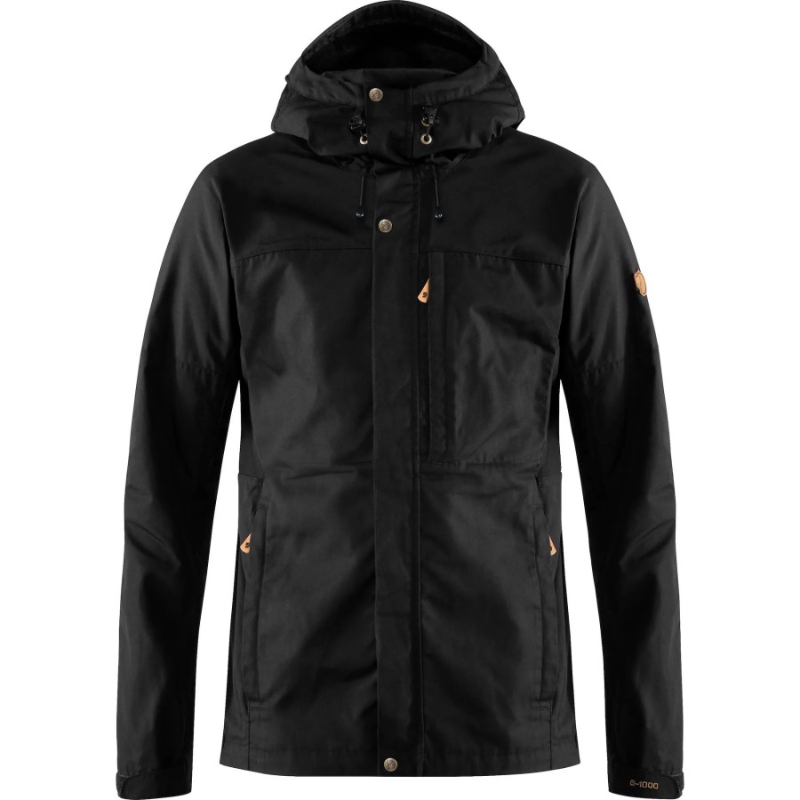 Black Fjällräven Outlets Brand Kaipak Jacket M
