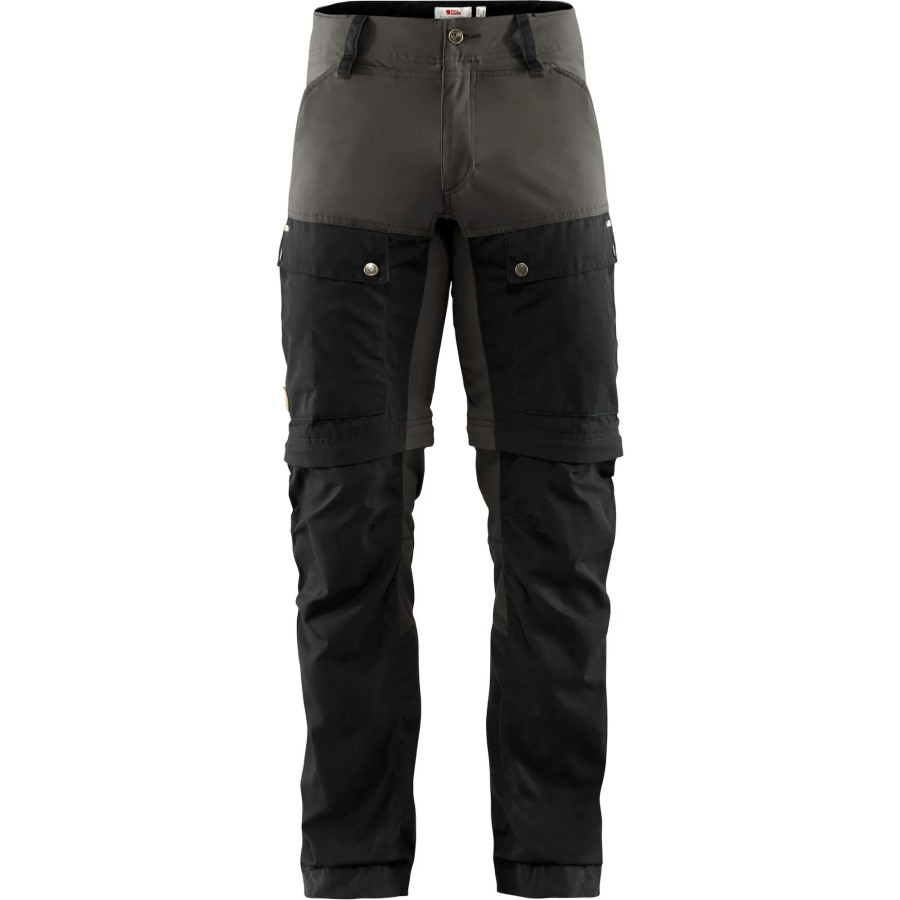 Keb Gaiter Trousers M Long Fjällräven Outlets Black-Stone Grey