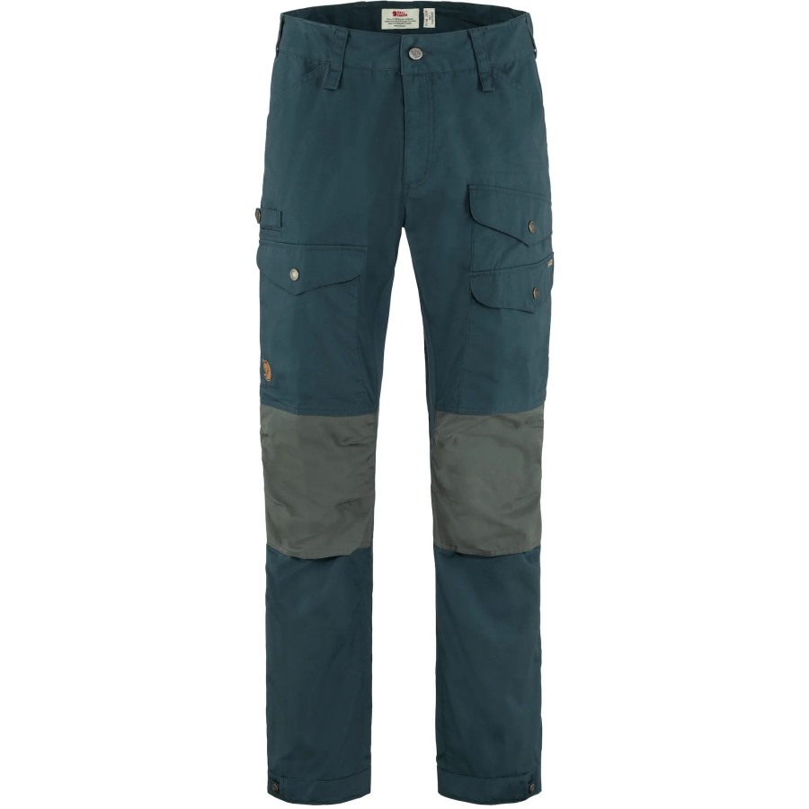 Mountain Blue-Basalt Fjällräven Outlets Vidda Pro Ventilated Trousers M Long
