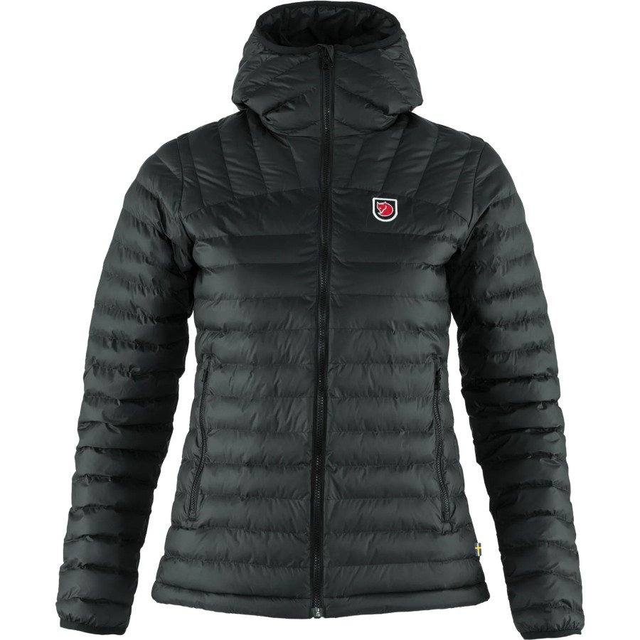 Fjällräven Outlets Black Expedition Lätt Hoodie W