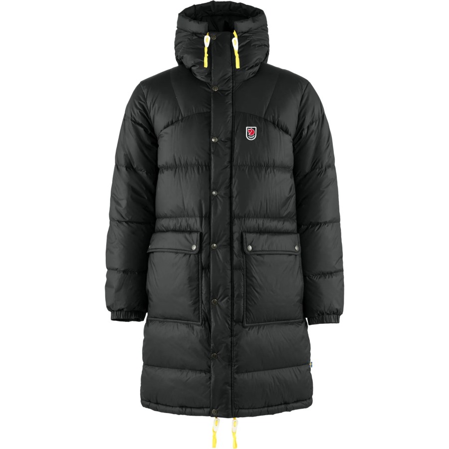 Black Expedition Long Down Parka M Fjällräven Outlets