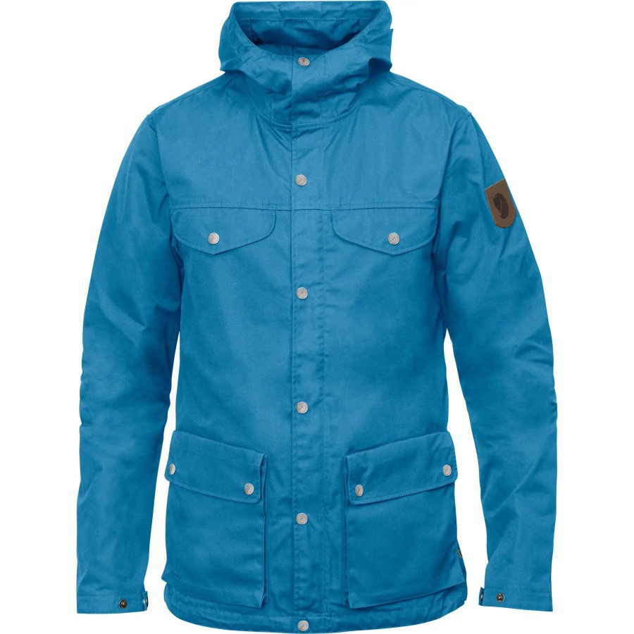 Greenland Jacket M Fjällräven Outlets Azure Blue