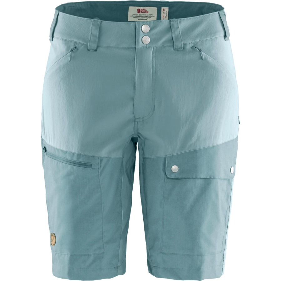 Fjällräven Outlets Abisko Midsummer Shorts W Mineral Blue-Clay Blue