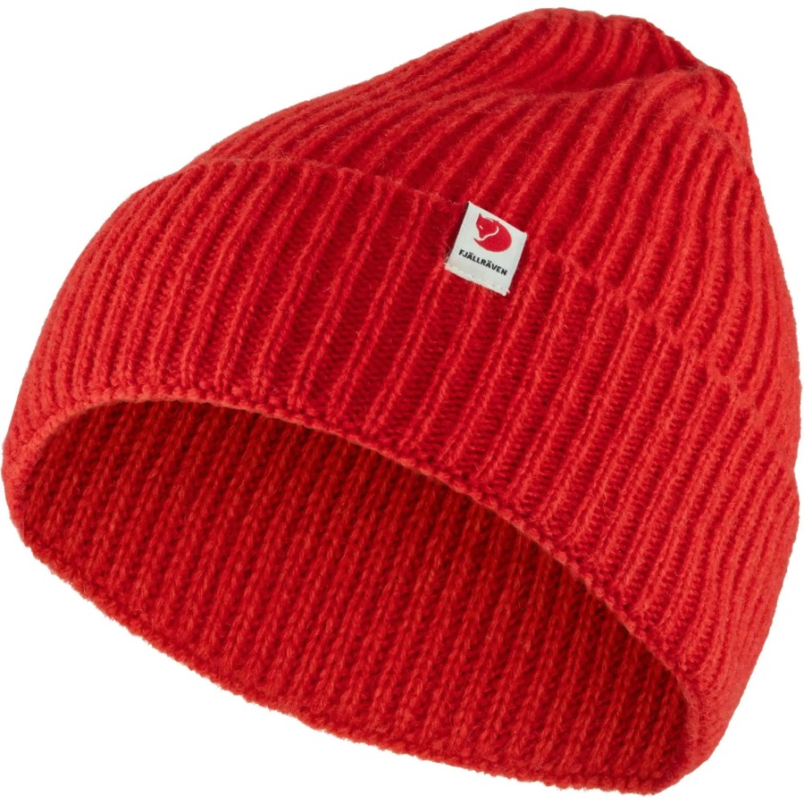 Fjällräven Outlets True Red Logo Tab Hat