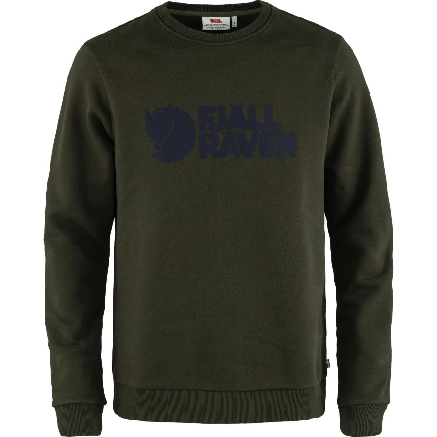 Fjällräven Outlets Deep Forest Logo Sweater M