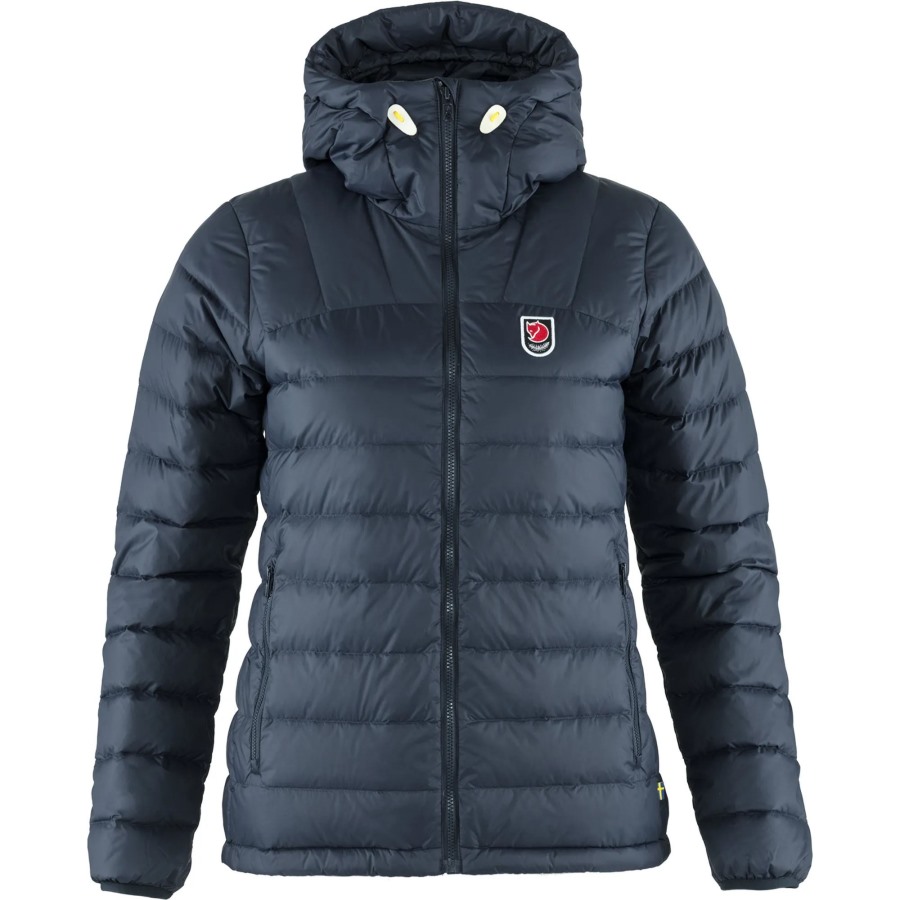 Expedition Pack Down Hoodie W Navy Fjällräven Outlets