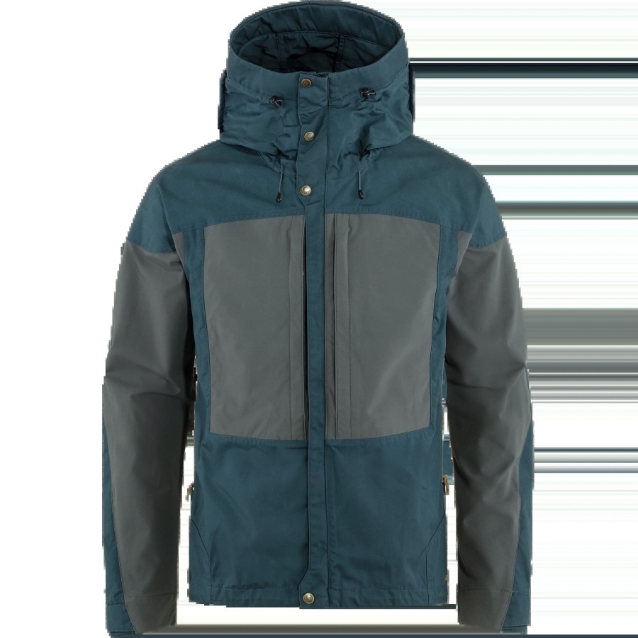 Fjällräven Outlets Brand Mountain Blue-Basalt Keb Jacket M