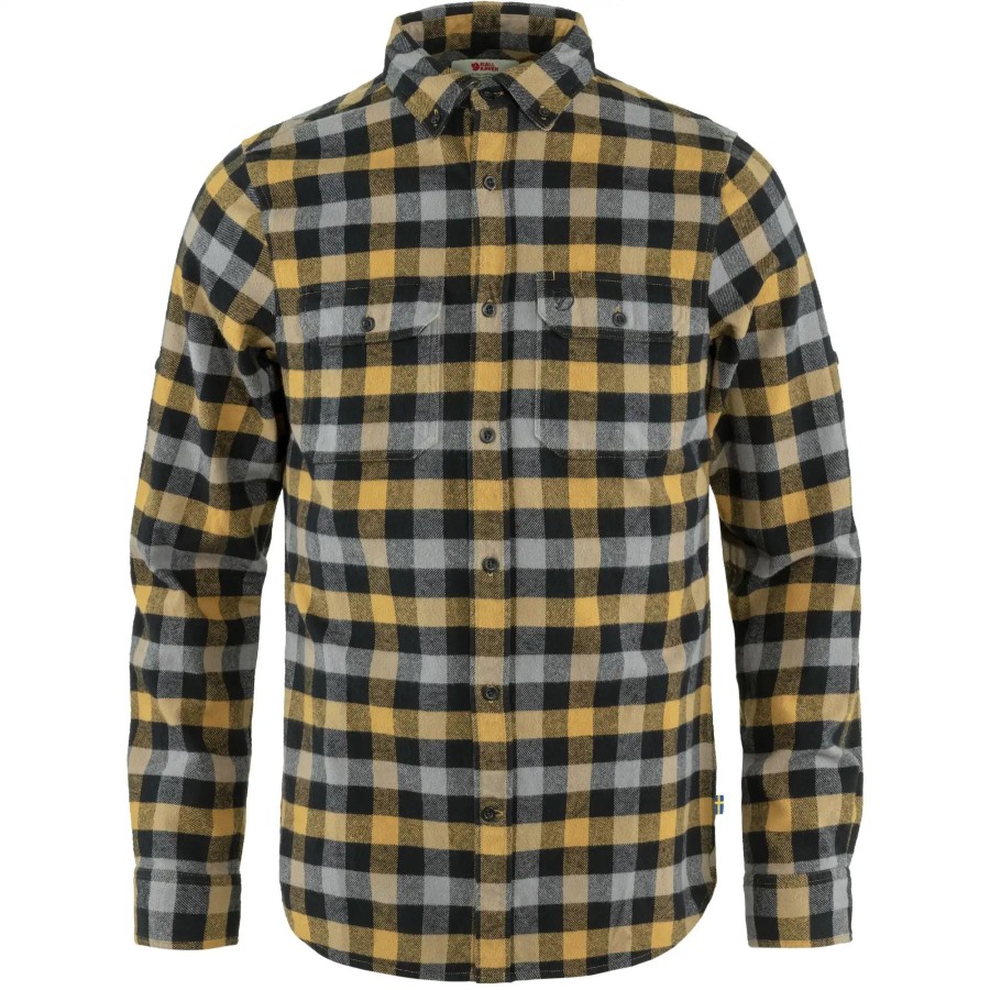 Skog Shirt M Fjällräven Outlets Buckwheat Brown-Black