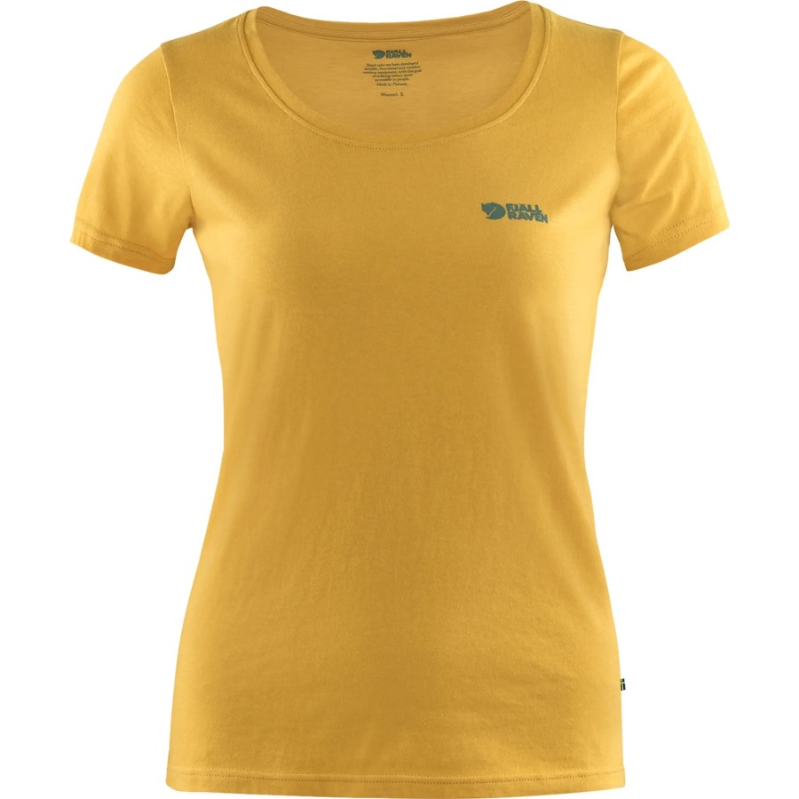 Fjällräven Outlets Ochre Logo T-Shirt W