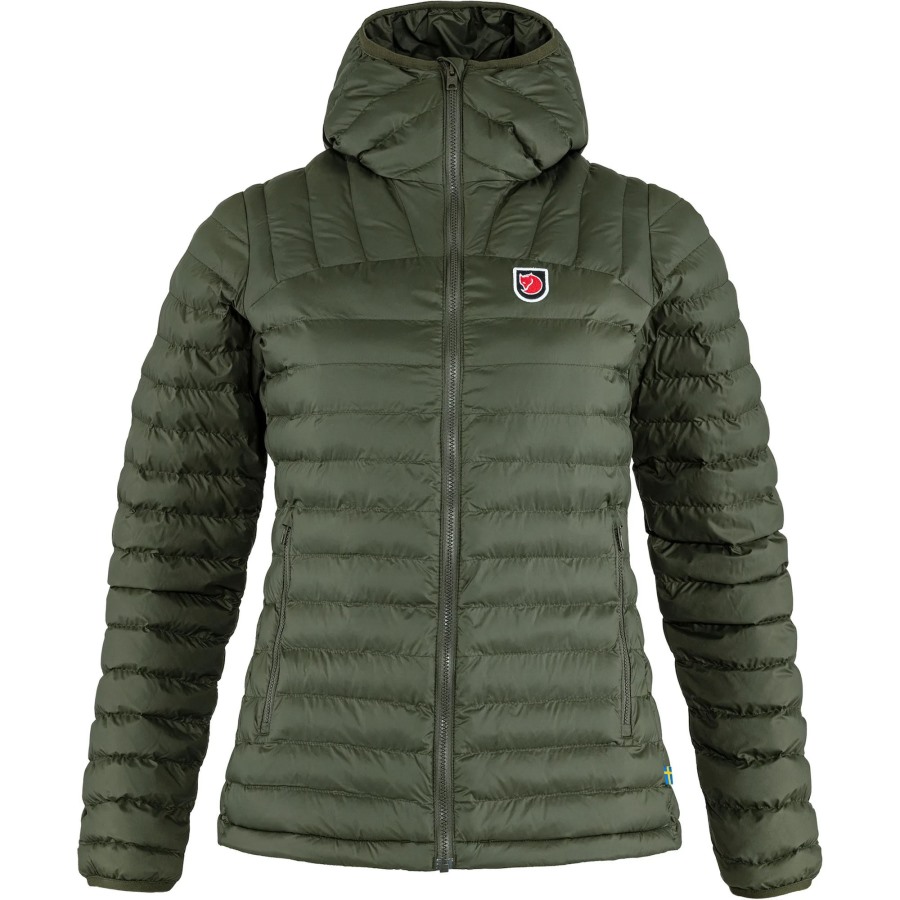 Expedition Lätt Hoodie W Deep Forest Fjällräven Outlets