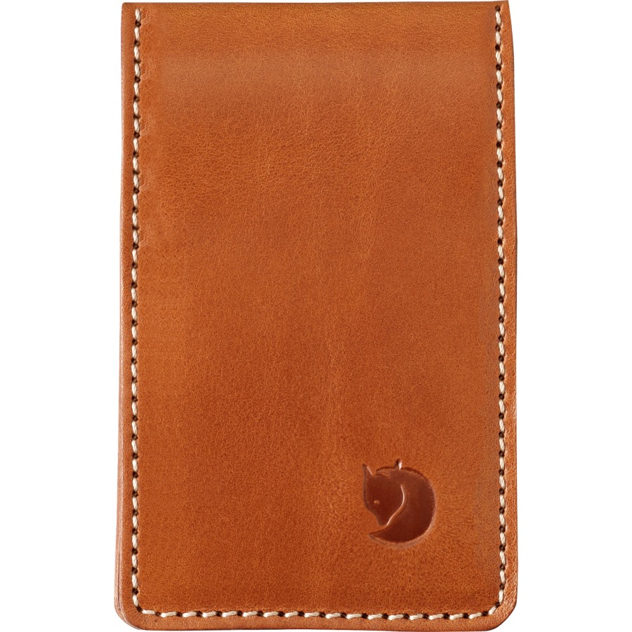 Fjällräven Outlets Övik Card Holder Large Leather Cognac